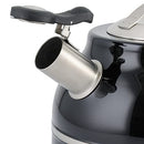 2.3 Qt Stainless Steel Tea Kettle – Black
