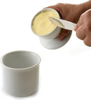 Norpro Porcelain Butter Keeper, White