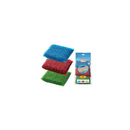 Tri Color Scouring Pad 3pk