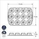 Brownie Bundt Pan - Graphite