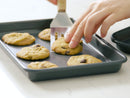 Elbee Home 8 Piece Baking Pan Set, Patented Space Saving Self Storage Design, Nonstick Carbon Steel Bakeware Set