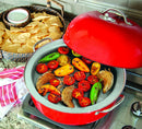 Nordic Ware Stovetop Kettle Smoker, One, Red