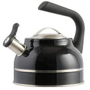 2.3 Qt Stainless Steel Tea Kettle – Black