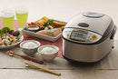 A versatile Zojirushi rice cooker, model NS-TSC10, offering perfect rice cooking and warming with its intelligent micro-computer technology and decorative design.