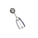 Stainless Steel Ice Cream Scoop With Soft Grip Handles, Medium 1.9'' Blue