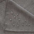 Silver 70" X 120" Waterproof Wrinkle Proof Tablecloth