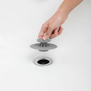 Flex Drain Stop  & Hair Catcher Grey