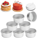 Fat Daddios Anodized Aluminum, Round Removable Bottom Pan, 7 in x 3 in