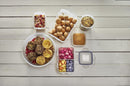 LocknLock Easy Essentials Food Storage lids/Airtight containers, BPA Free, Rectangle-12 oz-for Snacks, Clear
