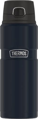 THERMOS Stainless King Vacuum-Insulated Drink Bottle, 24 Ounce, Midnight Blue