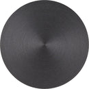 Kuhn Rikon 9.5-inch round energy saver and flame protector in aluminum, shown on a white background.
