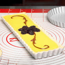 Fat Daddios Anodized Aluminum, Oblong Fluted Tart Pan Removable Bottom, 13 3/4 in x 4 1/4 in x 1 in