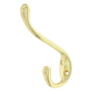 Coat & Hat Hook Gold