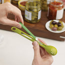 Joseph Joseph 10105 Scoop & Pick Jar Spoon and Fork Set, Green