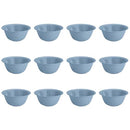 Sterilite 6 Quart Plastic Bowl Blue Tint