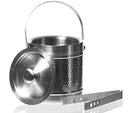 Uniware Copper Bar Tools & Drinkware/Hammered Ice Bucket, (2 QT Double Wall Ice Bucket)
