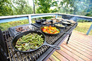 10-1/2 inch Square Cast Iron Grill Pan