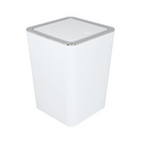 3l Acrylic Waste Basket White