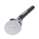 Farberware Professional pizza cutter with a black handle and stainless steel blade.