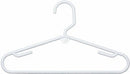 Plastic Kid Hangers White 5pk