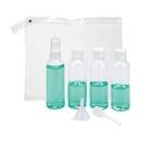 Travel 7pc Bottle And Bag Set