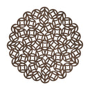 Modern Round Laser Cut Placemat