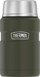 Thermos 24-Ounce Stainless Steel Vacuum Insulated Food Jar (Army Green), one size