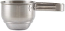 RSVP International Endurance® Stainless Steel Vintage One-Hand Sifter, 1 Cup | Top Cakes, Sift Flour, Marinade BBQ & More | Dishwasher Safe | Powder Sugar, Sift Flour, Spread Toppings & More