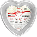 Fat Daddios Anodized Aluminum, Heart Pan, 6 in x 3 in