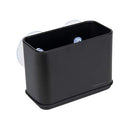  suction sink caddy attached to a smooth surface on a white background.
