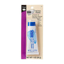 Dritz Iron-Off hot iron cleaner in a 1-ounce white tube with almond scent, displayed on a white background.