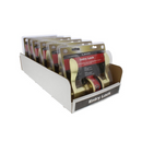 Brass-finish tulip entry door lock from Ultra Security, a Grade 3 lockset with an adjustable latch and a limited lifetime warranty, presented in its packaging.