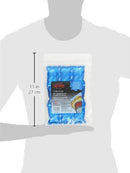 Blue Thermos 9-cube ice mat shown on a white background, designed for reuse and flexible cooling in lunch bags or coolers.