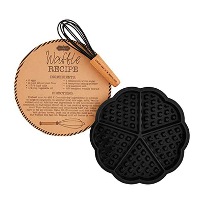 Mud Pie Waffle Silicone Mold Recipe, mold 7