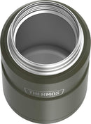Thermos 24-Ounce Stainless Steel Vacuum Insulated Food Jar (Army Green), one size