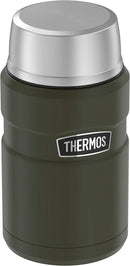 Thermos 24-Ounce Stainless Steel Vacuum Insulated Food Jar (Army Green), one size