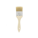 Inexpensive chip brush for general purpose painting and touch-ups, natural bristles, beige handle, 2.5 inch size