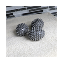 Home Basics Spiked Plastic Dryer Balls, Grey