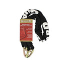 Timco Hex Steel Security Chain featuring hardened hexagonal steel links, a black protective sleeve with the word "GUARD" printed in white, and heavy-duty zinc-plated end loops.