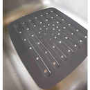 Sink Mat Gray 12.4" X 12.25"