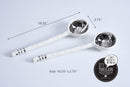 Salad Server Set  White