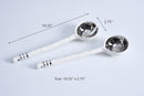 Salad Server Set  White