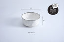 Medium Porcelain Bowl, White