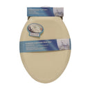 Slow close toilet seat elongated Bone
