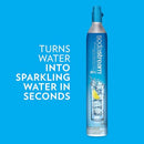 Official SodaStream 60 Liter CO2 Carbonator, essential for operating SodaStream sparkling water makers.