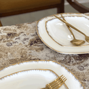 70X120 Purple Stone Tablecloth
