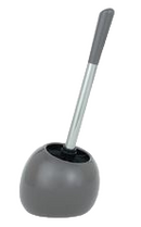 Ceramic Slender Bowl Brush Gray