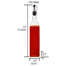 Tall Oil & Vinegar Glass Bottle