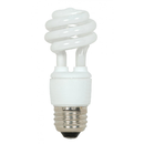 9W Mini Spiral Compact Fluorescent Bulb – 2700K Warm White