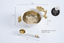 Ceramic Pomegranate Set Gold